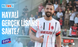 Sahte futbolcu ligi karıştırdı!