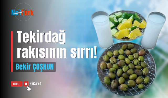 #Tekirdağ rakısının sırrını bilir misiniz? diye sordu!