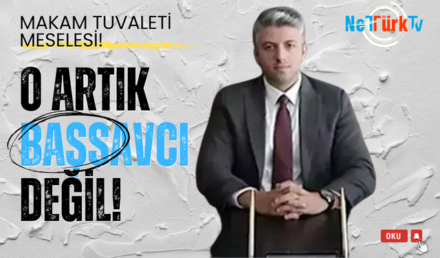 #Makam tuvaleti, başsavcılıktan etti!