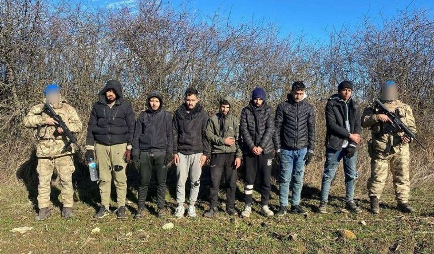 Edirne'de göçmen kaçakçılığı operasyonu