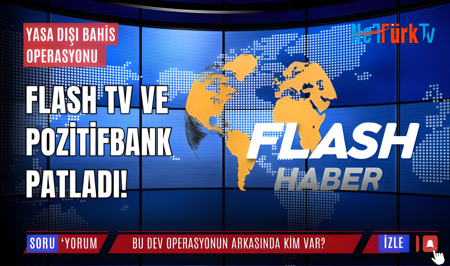 Flaş TV'ye el konuldu, sahibi gözaltında.